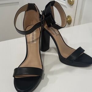 ANTONIO MELANI Black Strappy Heels